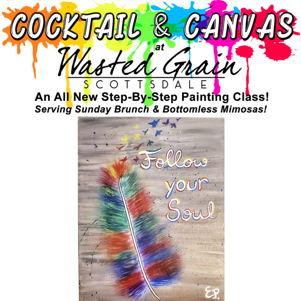 Follow Your Soul Painting Class Sun, October 6th