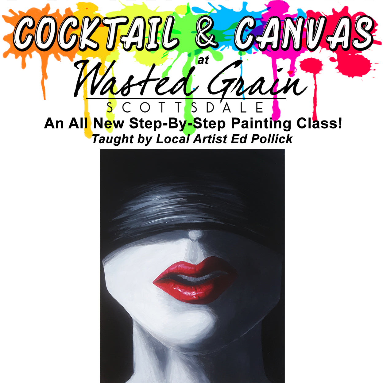 Fifty Shades of Painting Class Sun, August 4