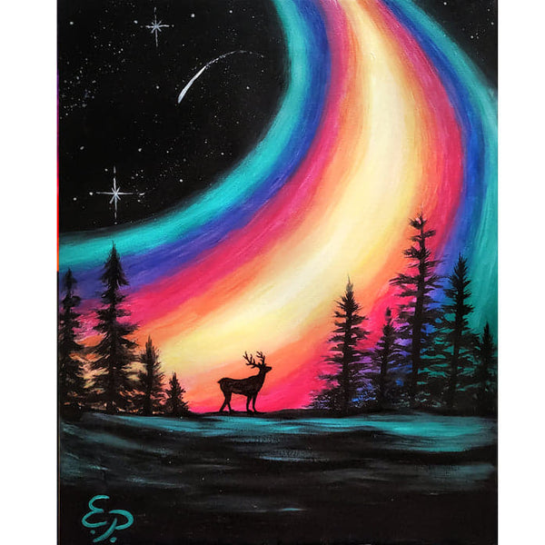 Electric Forrest Painting Class Sun, July 7