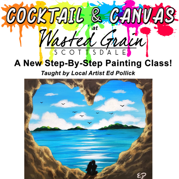 Lover's Cove Painting Class Sun, July 21