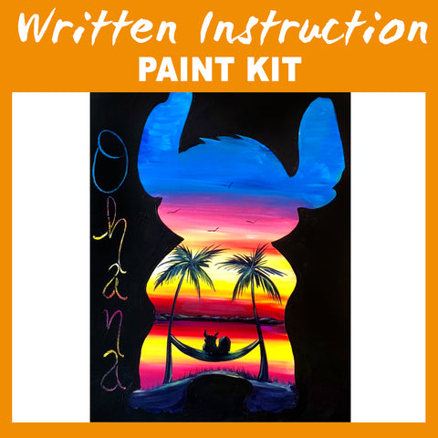 Written Instruction Paint Kits – Cocktail and Canvas