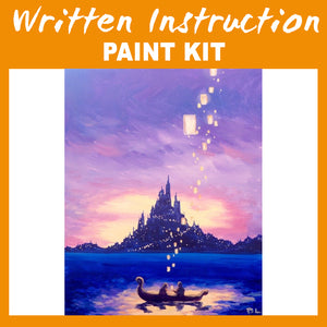 "Rise" Paint at Home Kit With Written Instructions
